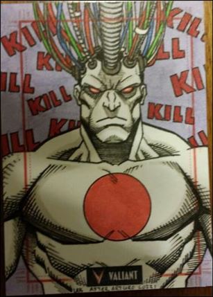 2013 Valiant Comics Preview Trading Card Set (Sketch Card Subset) card LAK-08