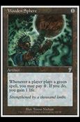 Magic the Gathering: 7th Edition (Base Set) card 324 Wooden Sphere