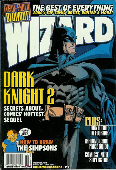 Wizard: The Comics Magazine issue 112-B Scott McDaniel Batman Cover