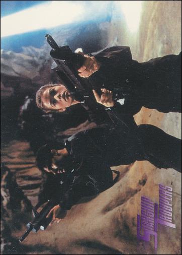 Starship Troopers: Series 1 (Base Set) card 44 Bug City Cavern