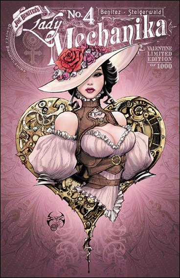 Lady Mechanika issue 4-F Joe Benitez Valentine Cover 1/1000