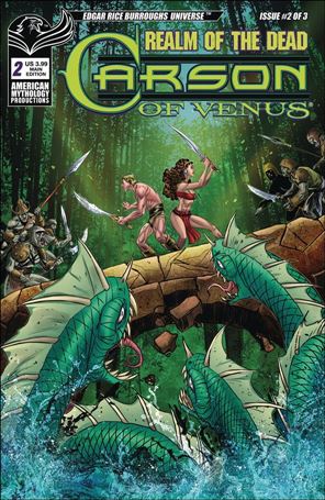 Carson of Venus: Realm of the Dead issue 2 Standard Cover