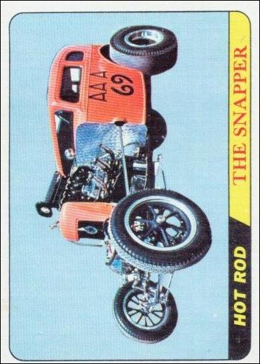 Hot Rods (Base Set) card 42 The Snapper (Orange Back)