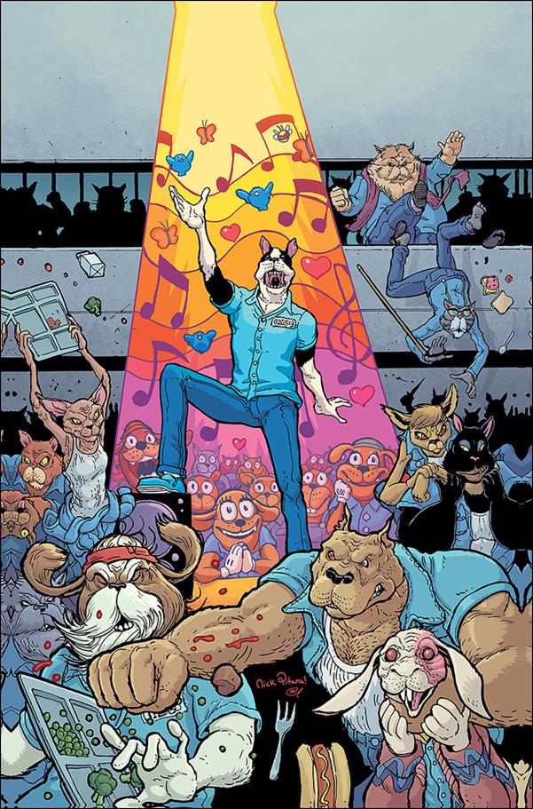 Kennel Block Blues issue 1-B Nick Pitarra Cover
