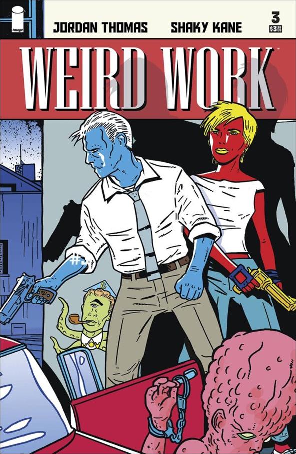 Weird Work issue 3 Shaky Kane Cover