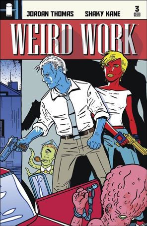 Weird Work issue 3 Shaky Kane Cover