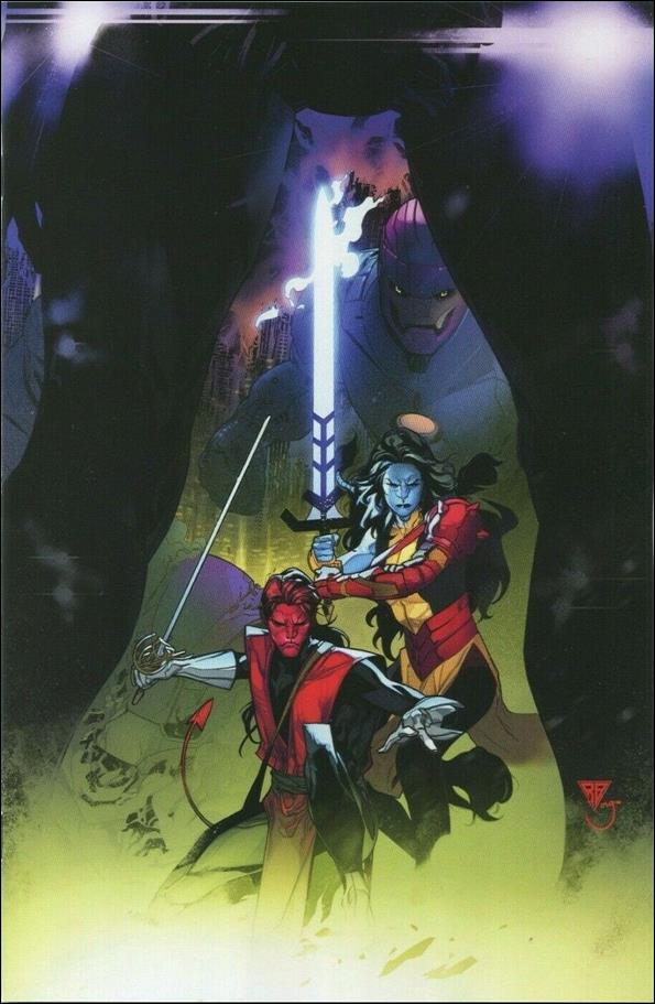Powers of X issue 3-I R.B. Silva Rasputin & Cardinal 1:100 Virgin Cover