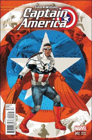 Captain America: Sam Wilson issue 2-C Evan Shaner 1:25 Cover