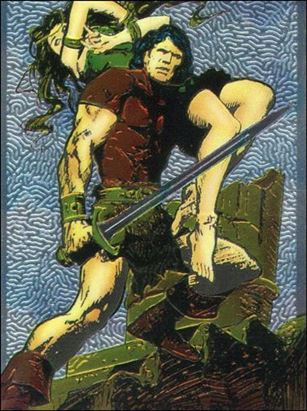 Conan III (Base Set) card 78 Stairway to Escape