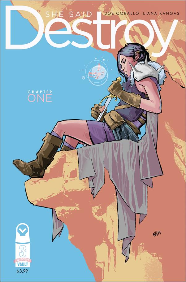 She Said Destroy issue 1-B Nathan Gooden Cover