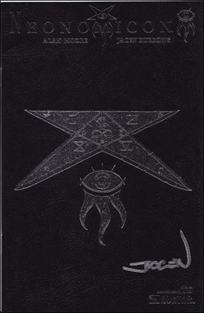 Alan Moore's Neonomicon Hornbook issue 0-B Leather Cover signed by Jacen Burrows