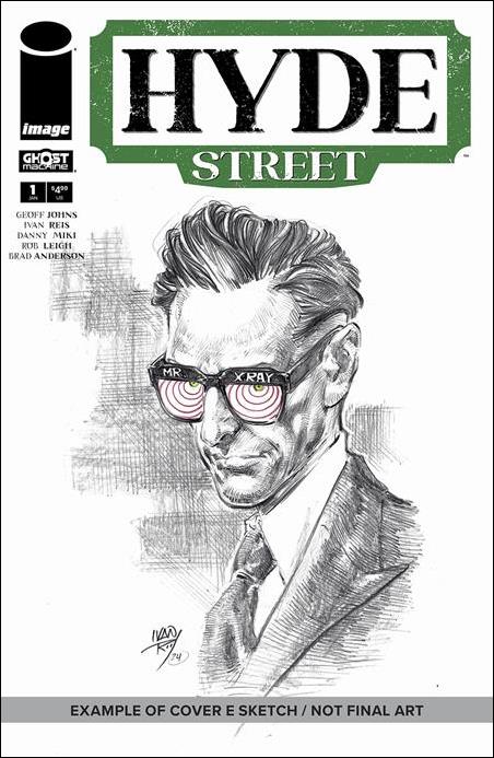 Hyde Street issue 1-G Ivan Reis Original Art 1:1000 Cover