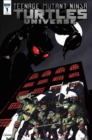 Teenage Mutant Ninja Turtles Universe issue 1-D Damian Couceiro 1:10 Cover