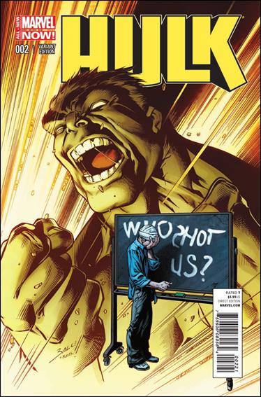 Hulk (2014) issue 2-B Mark Bagley 1:50 Cover