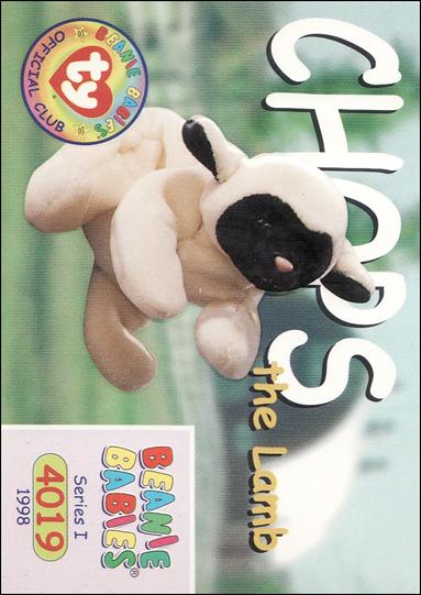 Beanie Babies Series 1 (Base Set) card 61 Chops the Lamb