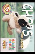 Beanie Babies Series 1 (Base Set) card 61 Chops the Lamb