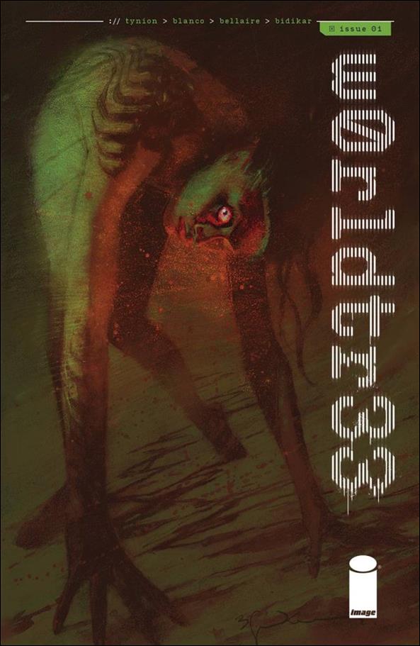 W0rldtr33 issue 1-D Bill Sienkiewicz 1:25 Cover