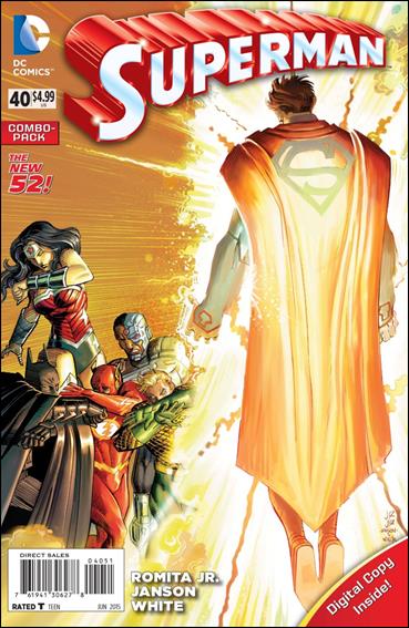 Superman (2011) issue 40-C Unbagged John Romita Jr. Cover Combo Pack