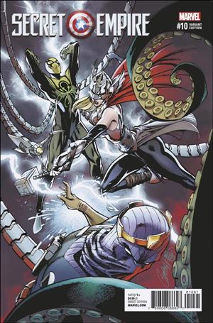 Secret Empire issue 10-H J. Scott Campbell 1:50 Cover