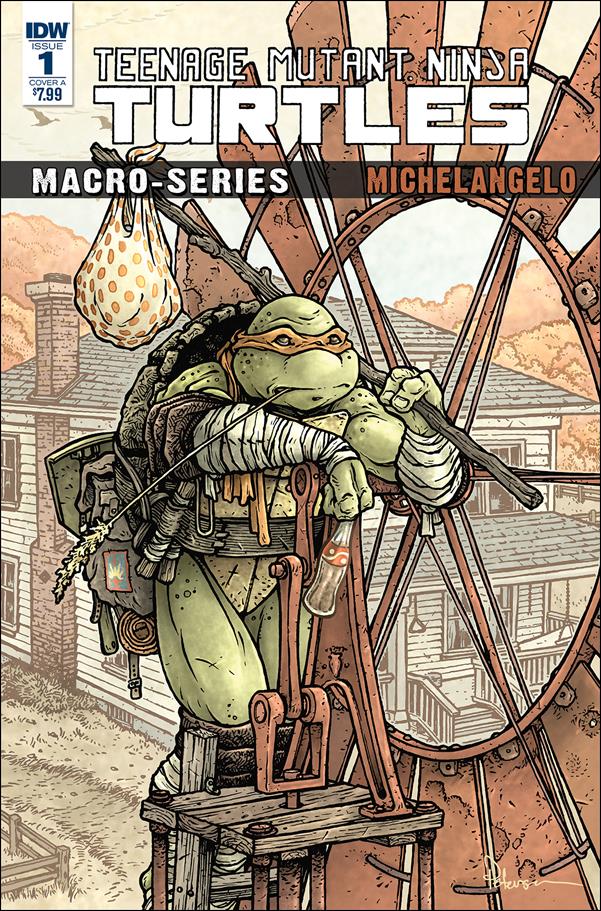 Teenage Mutant Ninja Turtles Macro-Series issue 2 David Petersen Cover