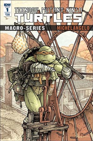 Teenage Mutant Ninja Turtles Macro-Series issue 2 David Petersen Cover