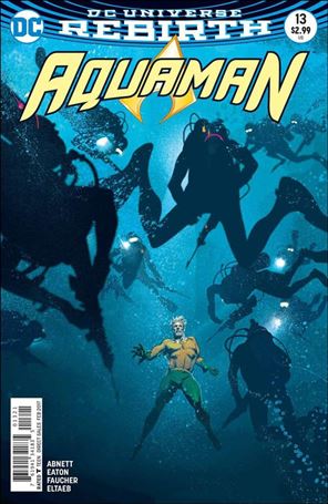 Aquaman (2016) issue 13-B  Joshua Middleton Cover