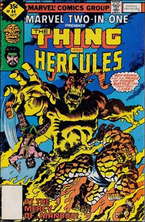 Marvel Two-in-One (1974) issue 44-C Whitman Cover