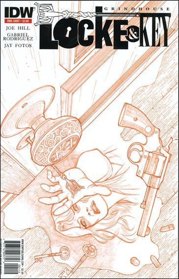 Locke & Key: Grindhouse issue nn-D Red Sketch (2nd Printing) Cover