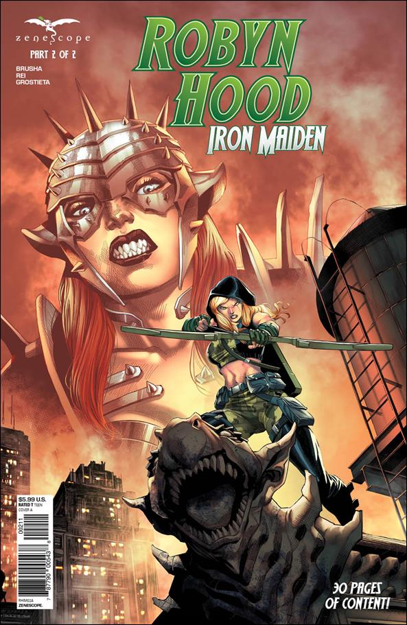 Robyn Hood: Iron Maiden issue 2 Martin Coccolo Cover
