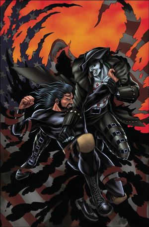 Project Superpowers: Fractured States issue 5-J Michael Rooth 1:25 Virgin Cover