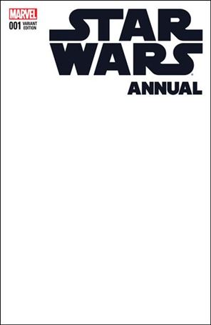 Star Wars Annual (2016) issue 1-B Blank/Sketch Cover