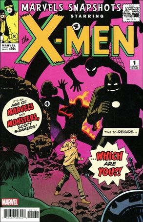 X-Men: Marvels Snapshots issue 1-B Tom Reilly Cover