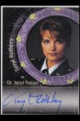 Stargate SG-1 Premiere (Autograph Subset) card A3 Teryl Rothery as Dr. Janet Fraiser