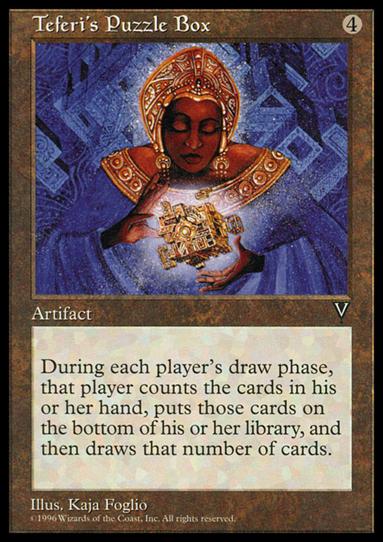 Magic the Gathering: Visions (Base Set) card 156 Teferi's Puzzle Box