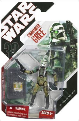 Star Wars: 30th Anniversary Collection 3 3/4" Action Figures (2008) figure 3 Commander Gree
