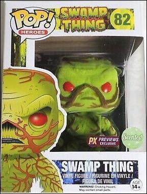 POP! Heroes figure 82-D Swamp Thing (Scented) Previews Exclusive