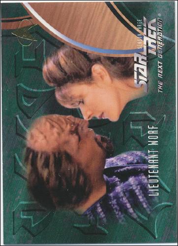 Star Trek: The Next Generation - The Episode Collection Season Three (Base Set) card 231 Lieutenant Worf