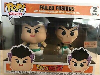 Pop! Animation Multi-Packs figure '20' Failed Fusions - Skinny Gotenks and Fat Gotenks