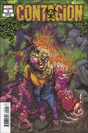 Contagion issue 5-B Ryan Browne Cover