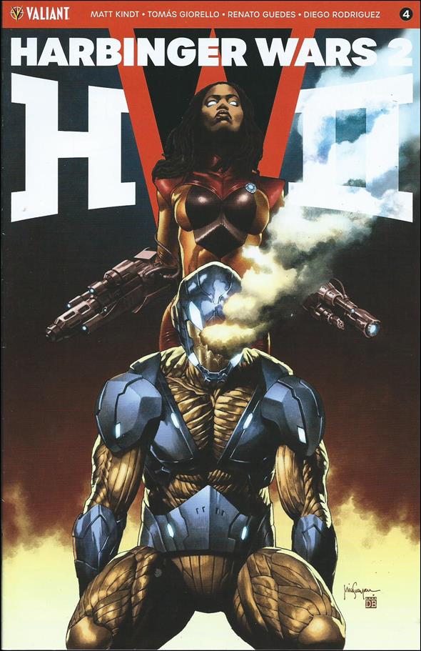 Harbinger Wars 2 issue 4-B Mico Suayan Cover