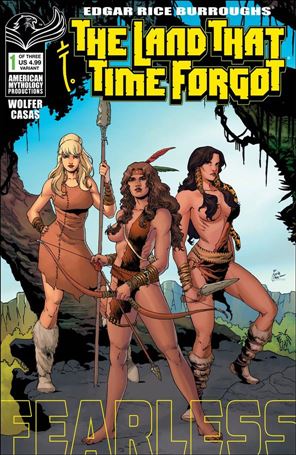 Land That Time Forgot: Fearless issue 1-B Mike Wolfer Cover