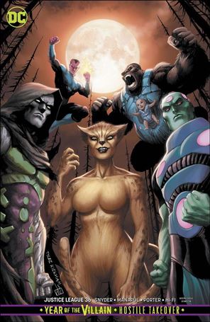 Justice League (2018) issue 36-B Tyler Kirkham Cover