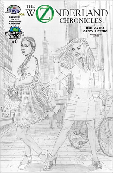 Oz/Wonderland Chronicles issue 0-C Wizard World Chicago Cover 1/500