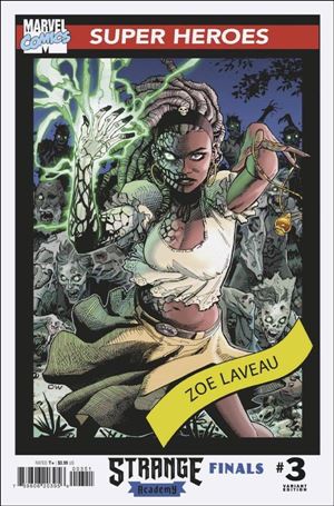 Strange Academy: Finals issue 3-C Dustin Weaver Trading Card Cover