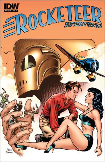 Rocketeer Adventures (2011) issue 2-B Dave Stevens Cover