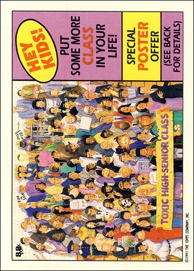 Toxic High (Base Set) card 88 Special Poster Offer