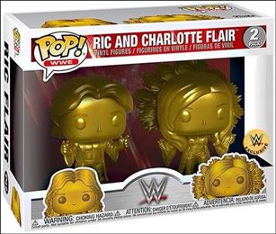 Pop! WWE Multi-Packs figure nn8 Ric and Charlotte Flair (Gold)