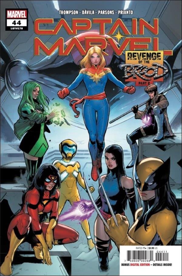 Captain Marvel (2019) issue 44 Juan Frigeri Cover