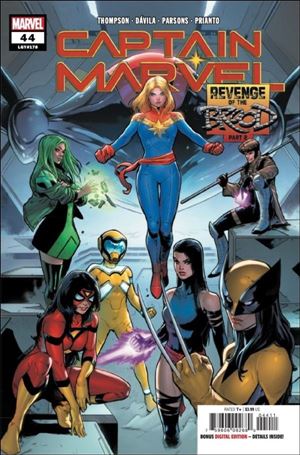 Captain Marvel (2019) issue 44 Juan Frigeri Cover