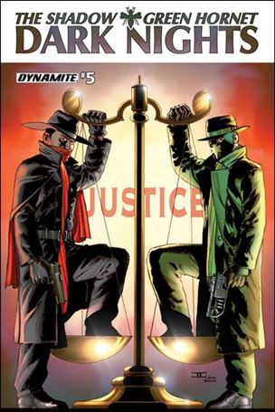 Shadow / Green Hornet: Dark Nights issue 5.00-B John Cassaday Cover